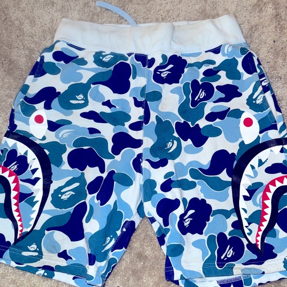 Blue Bathing Ape Shorts - Picture 1 of 4